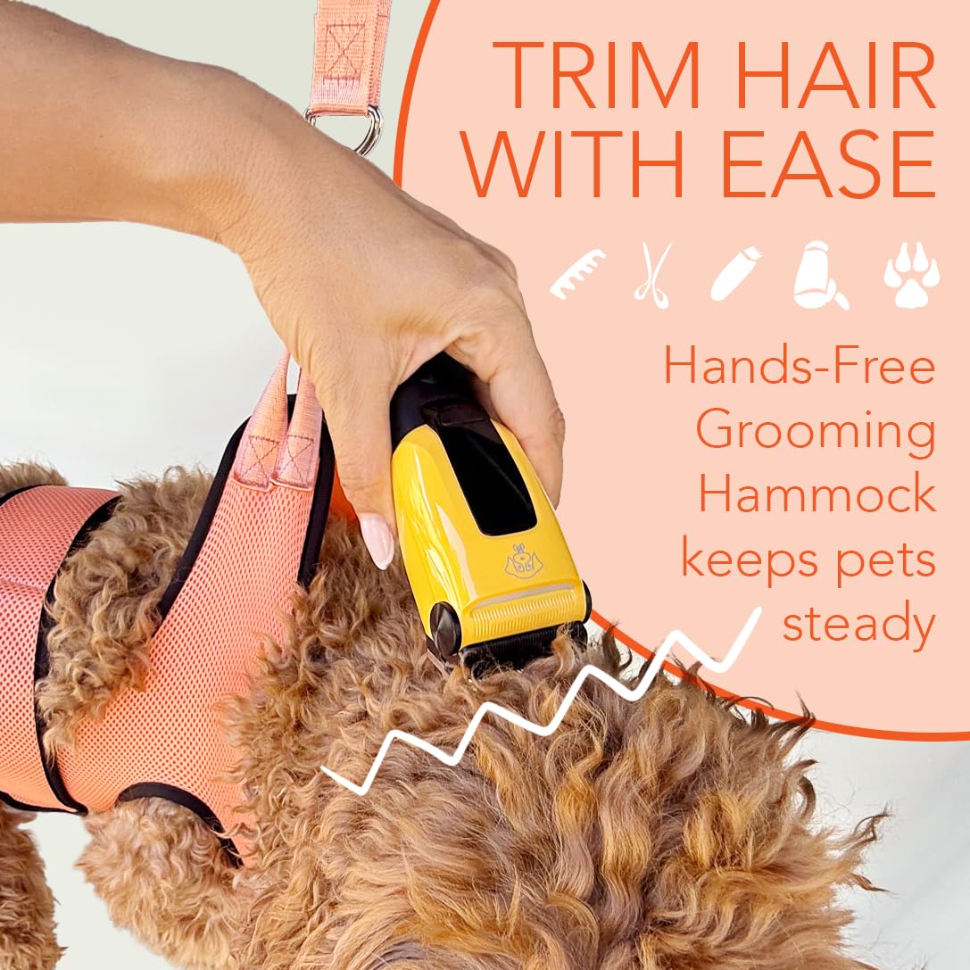 Pet Grooming Hammock Kit Green