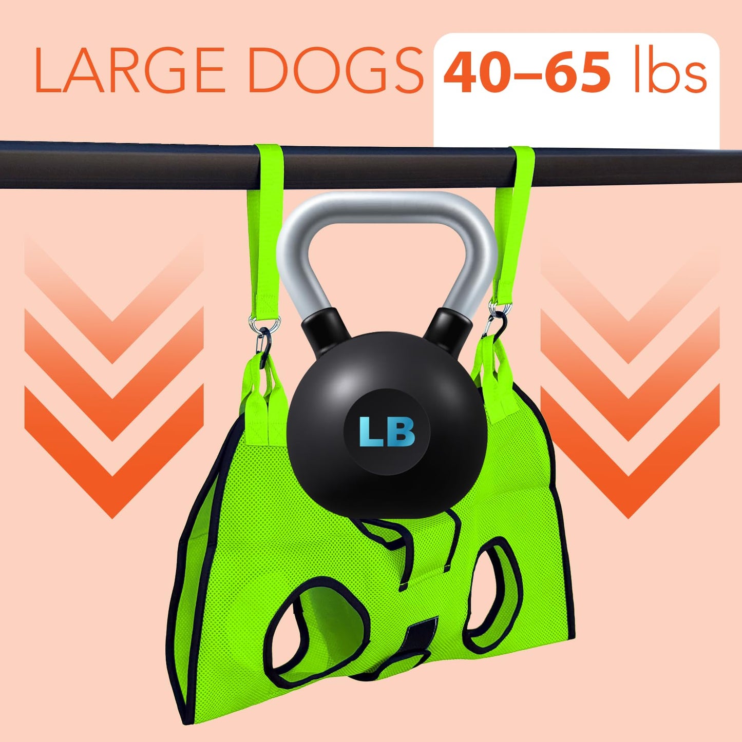 Pet Grooming Hammock Kit Green