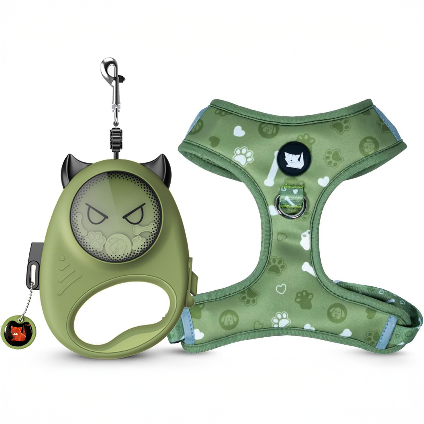 Cheeky Imp Pet Harness + Leash Set