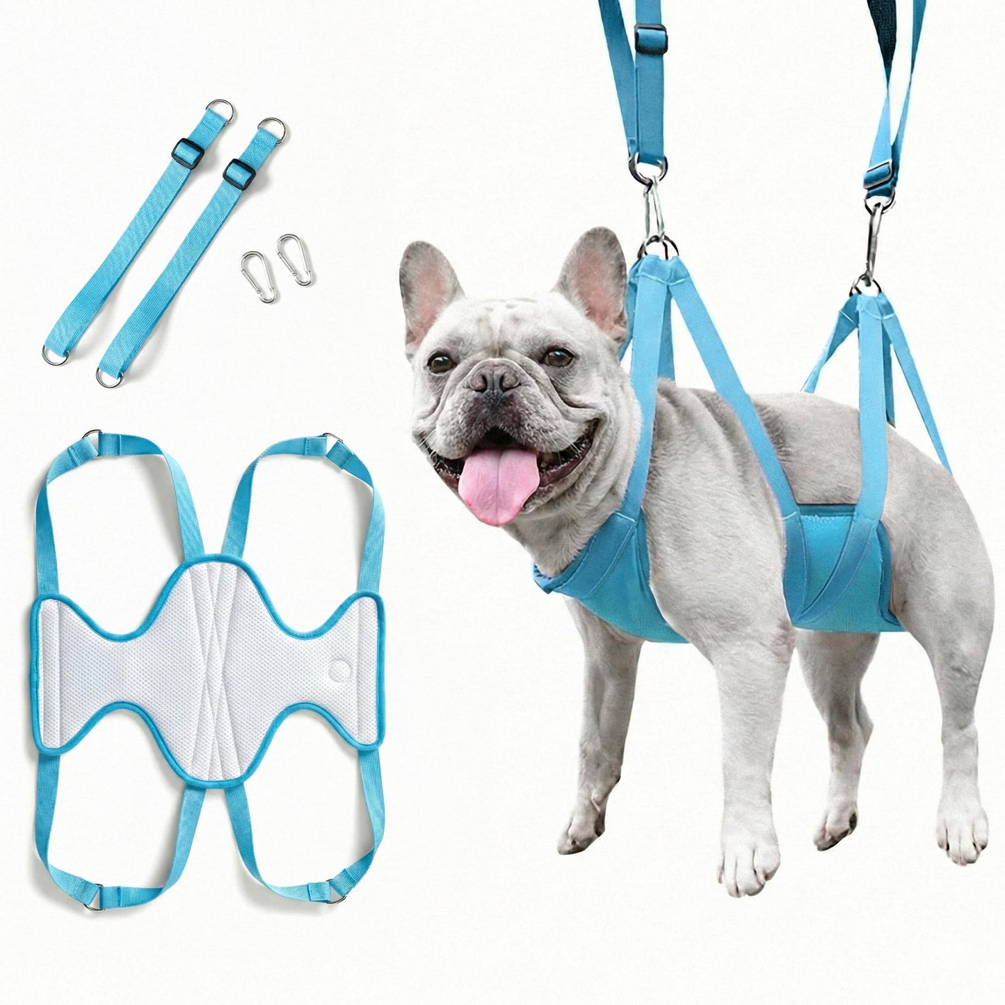 3D Air-Mesh Dog Grooming Sling