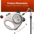 Panda Hug Retractable Pet Leash