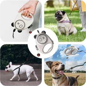 Panda Hug Retractable Pet Leash