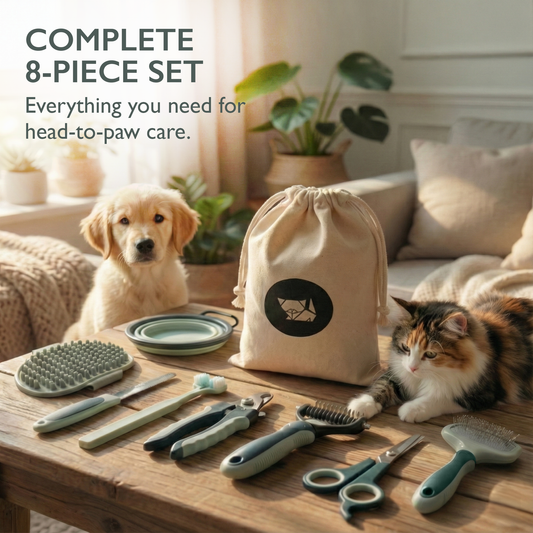8-in-1 Pet Grooming Kit