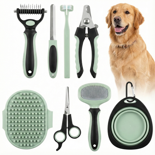 8-in-1 Pet Grooming Kit