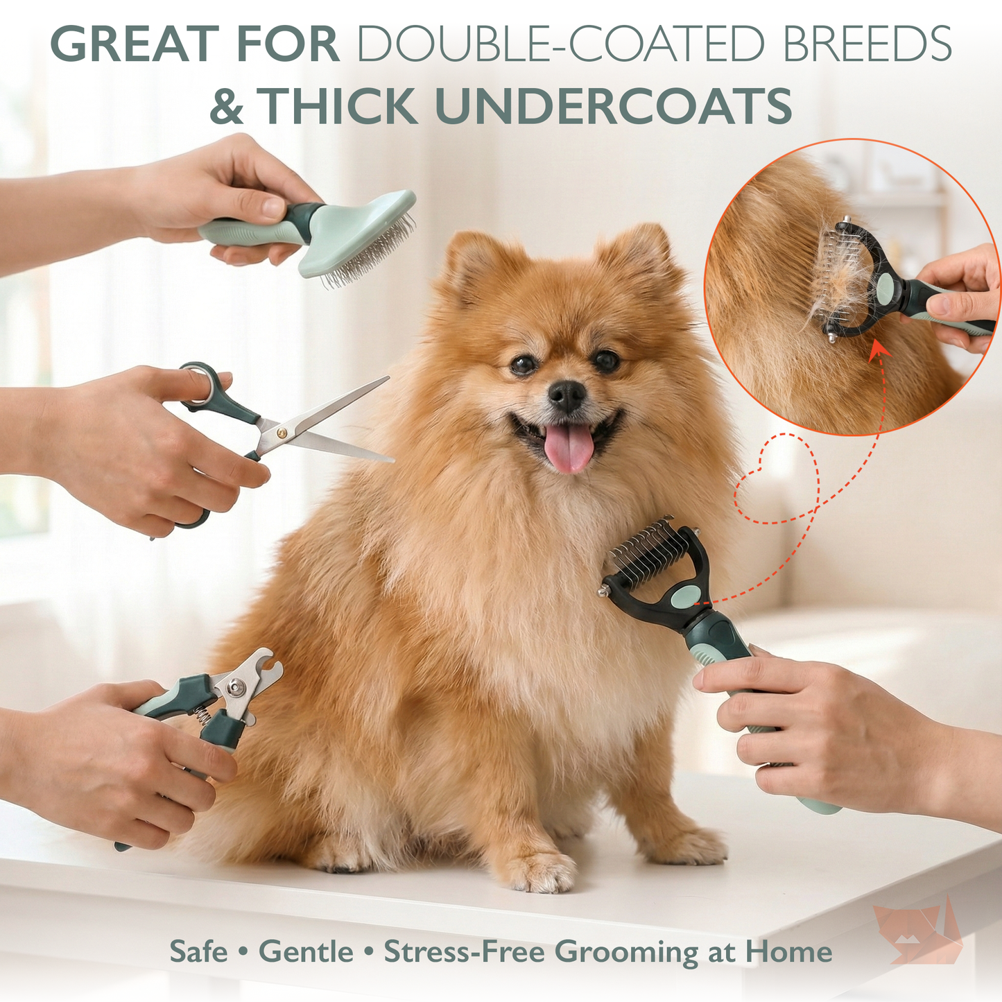 8-in-1 Pet Grooming Kit