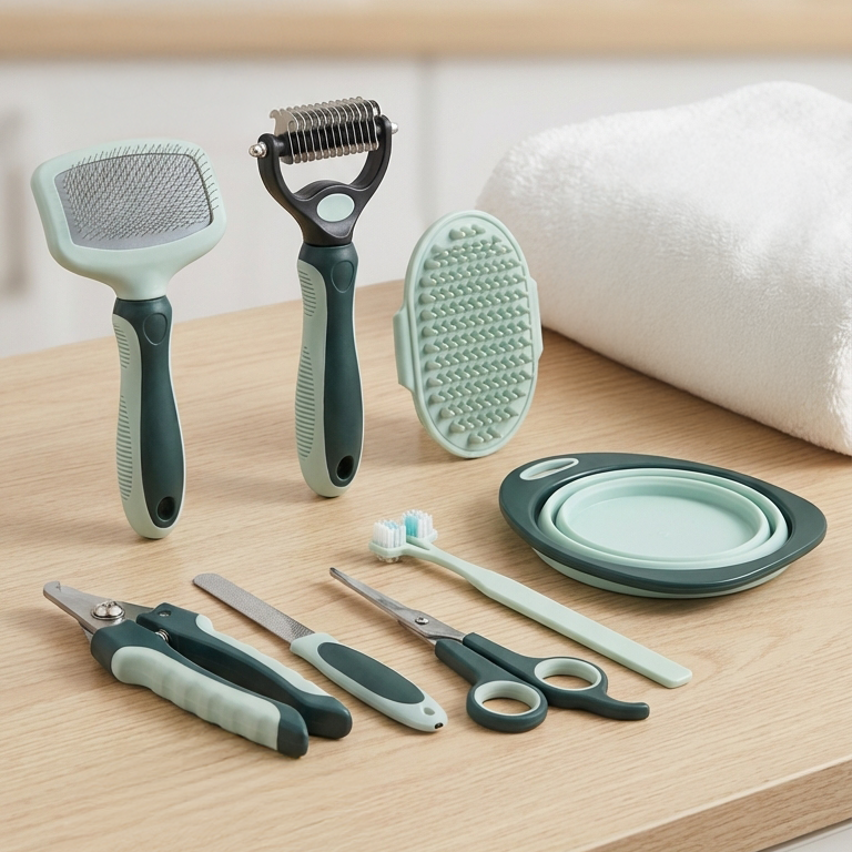 8-in-1 Pet Grooming Kit