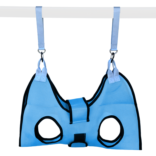 Pet Grooming Hammock - Blue