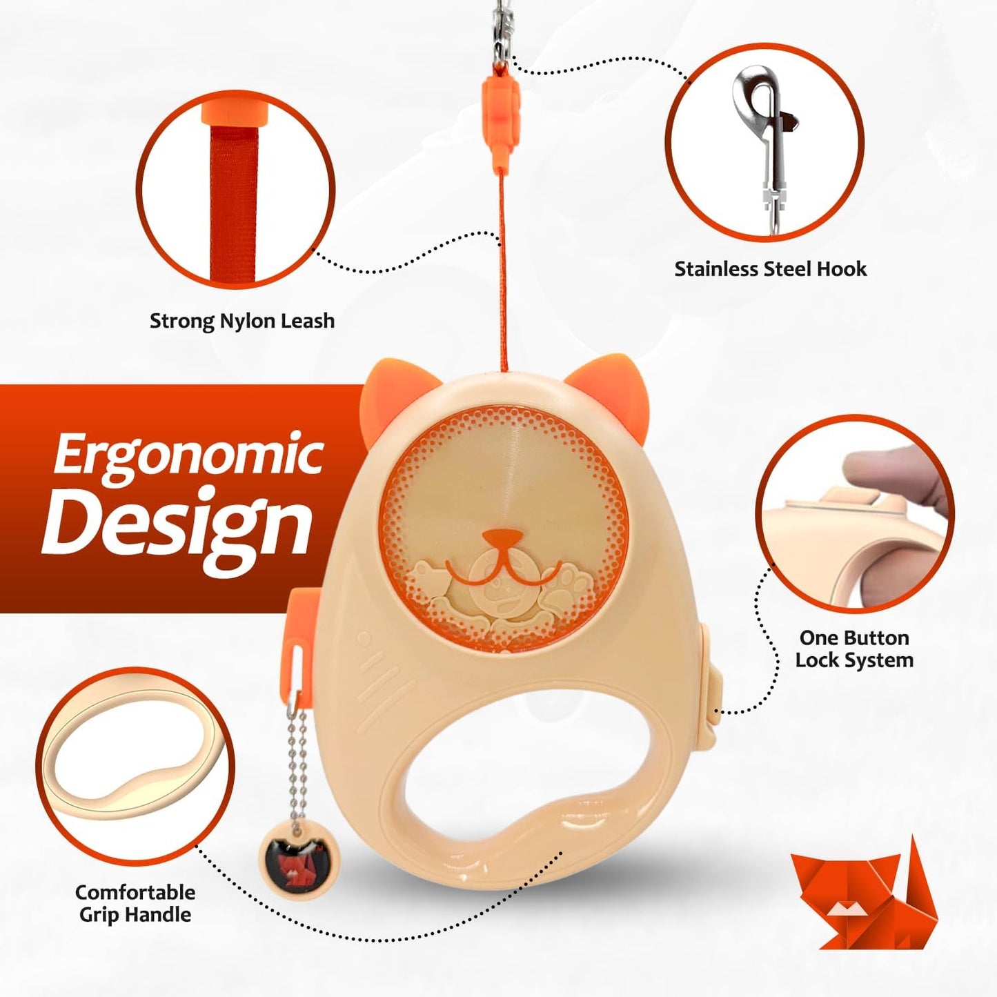 PupPlay Retractable Pet Leash
