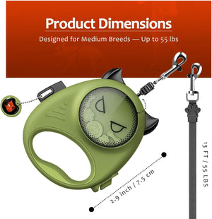 Cheeky Imp Retractable Pet Leash