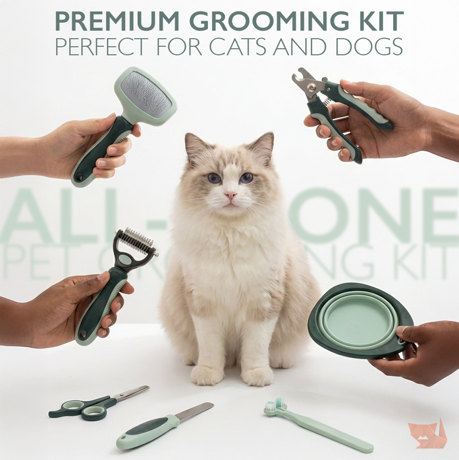 8-in-1 Pet Grooming Kit